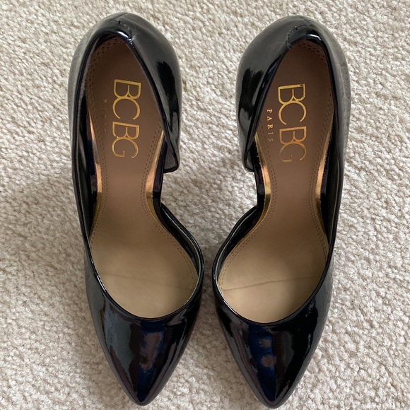 Black patent leather BCBG Jaze D’Orsay heels - Picture 4 of 7